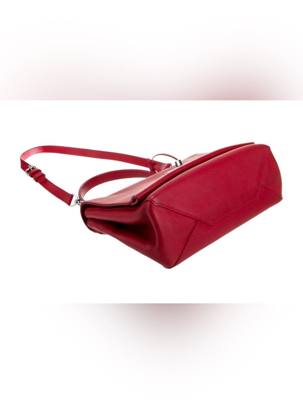 GORG! LOUIS VUITTON Red Taurillon Leather Lockme II - LIKE NEW! MAKE AN OFFER! - Picture 4 of 10